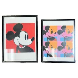 Andy Warhol  Mickey Mouse Print Bundle Set